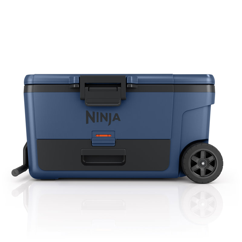 Ninja FrostVault 65qt Wheeled Cooler with Dry Zone, Integrated Fridge-Temp Dry Storage Drawer, Premium Heavy-Duty Insulated Cooler, Keeps Ice for Days, Lakeshore