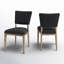 Phillip Upholstered Dining Chair Gray Set Of 2-516514215-500624582