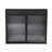 2-Door Wall-Mounted Metal Storage Cabinet With Tempered Glass Doors & Shelves For Bathroom-805319836