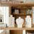 White Heart Vase Set