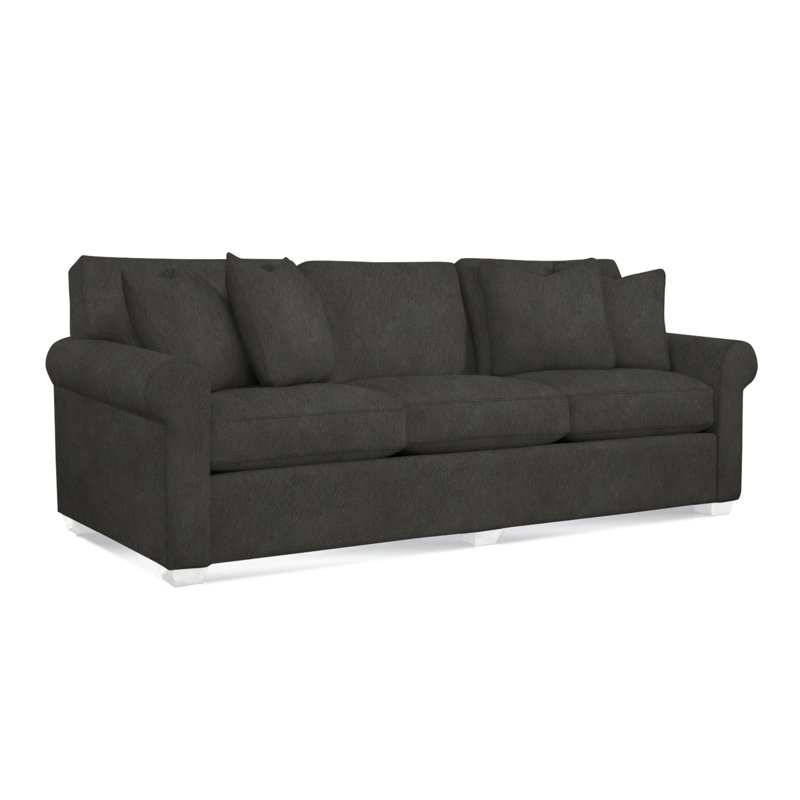 Bedford Sofa, Green Performance Fabric; 0851-54, Frost White