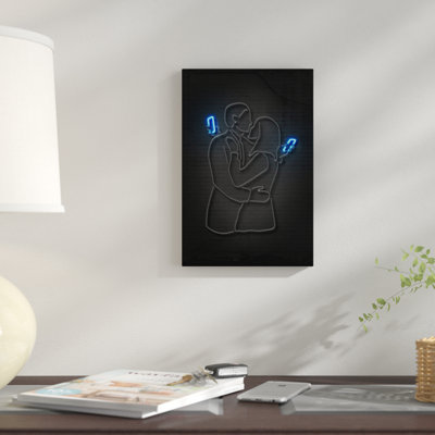 « mobile lovers », impression sur toile