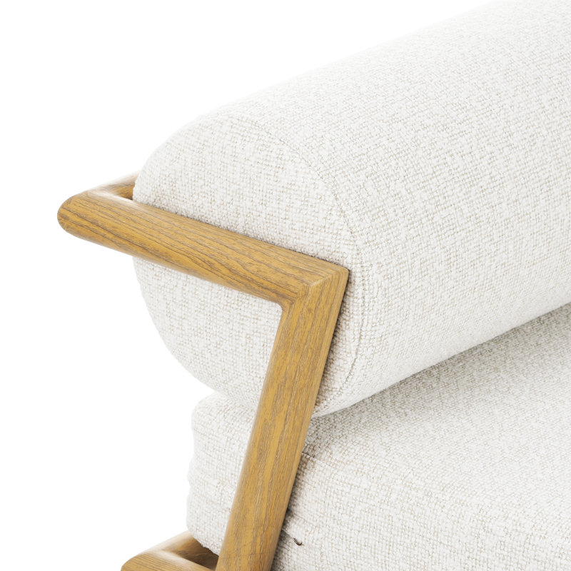 Chaises longues confort, fer et tissu, aspect teck moderne pour patio