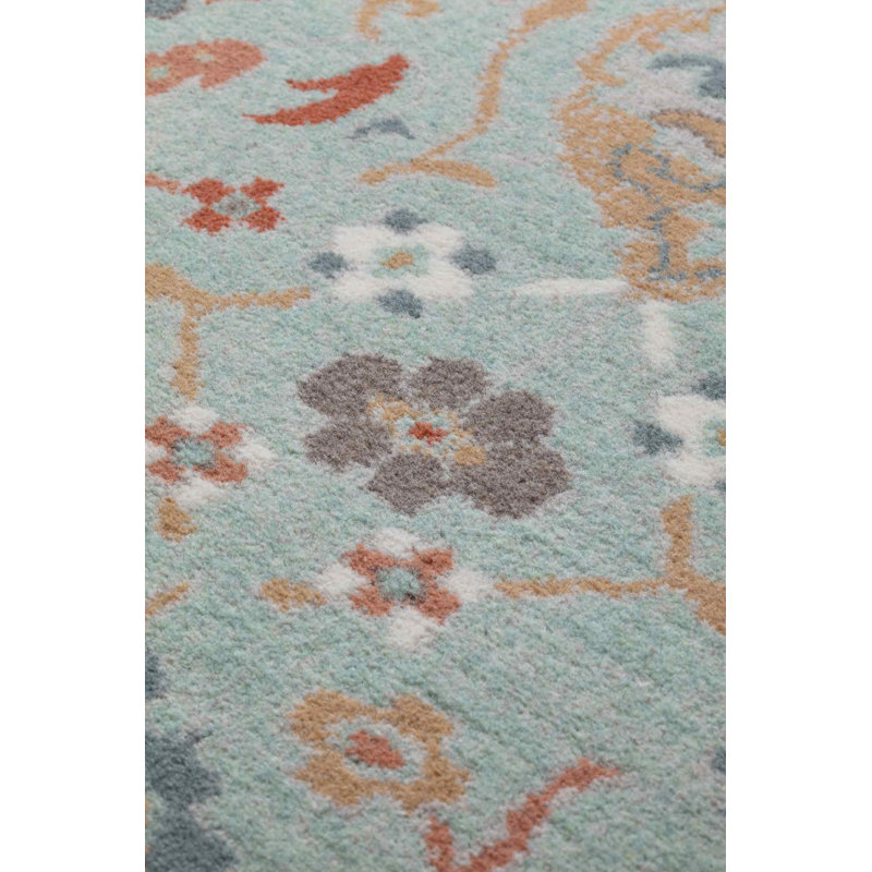 Caseylee Oriental Wool Area Rug, Rectangle 80 x 160cm