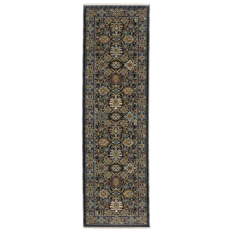 Hovis Oriental Indoor Rug, Runner 2'3" x 7'6"