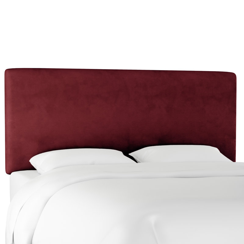 Eisley Upholstered Headboard, California King, Classic Berry Velvet