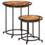 Solid Wood Top Side Table-637398331