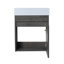 Meuble-lavabo mural 18 po avec lavabo en résine blanche et porte d'armoire à fermeture en douceur 18 po-1356540775-1356540828