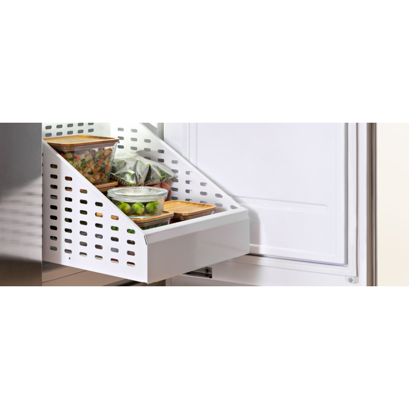 Bertazzoni Heritage 24" Built-in Freezer Column, Stainless Steel, Right
