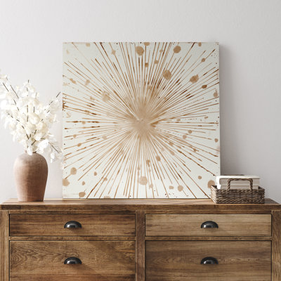 Tan Brown Colour Splash Abstract Shapes Minimalist Artwork Neutral Pictures
