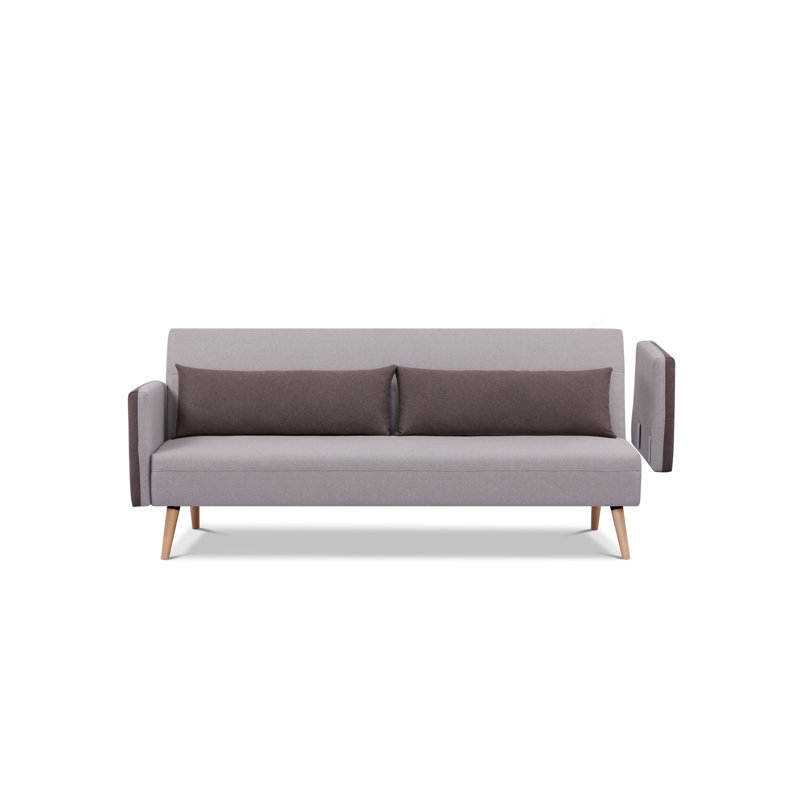 Brendon 3 Seater Square Arms Sofa Bed