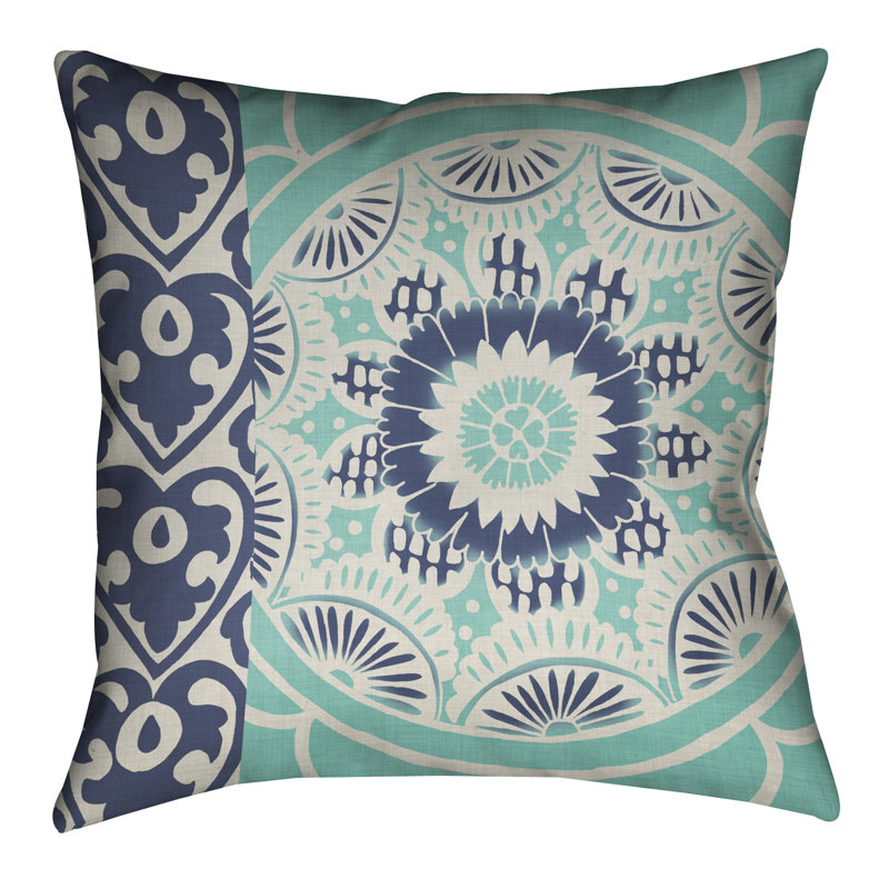 Coussin extérieur Castellon Blue Batik II