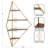 Pinel 4 Shelves Diamond Corner Shelf-1946805397