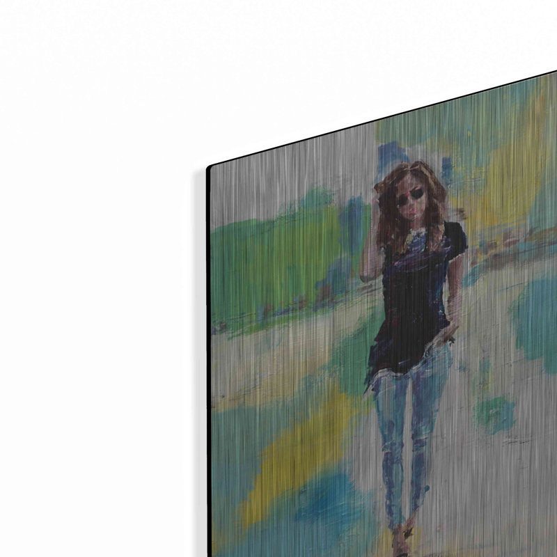"Casual" par Oscar Alvarez Pardo, H 16 po x l 12 po