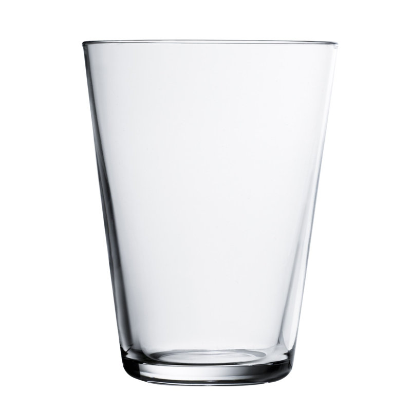 Littala Kartio 14 oz. Drinking Glass, Clear