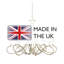 Ballyrashane 8 - Light Candle Style Chandelier-9835237