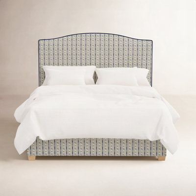 Stoffer Home x Cloth & Co. Cotton Upholstered Bed