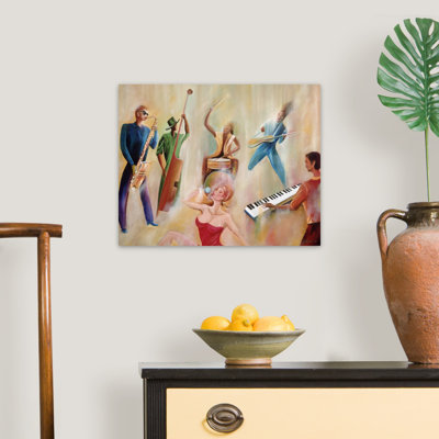 "On Stage, 2008" par Ikahl Beckford, reproduction d'art sur toile Kerle