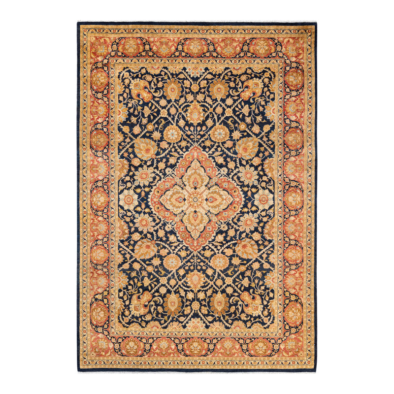 Classic One-of-a-Kind 6' 1" X 9' 0" Hand Knotted Area Rug