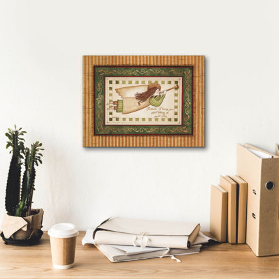 «Angel with Trumpet» par Linda Spivey, estampe numérique sur toile