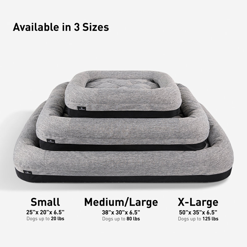 Lit pour animaux Bedgear Performance - petit - housse durable et lavable