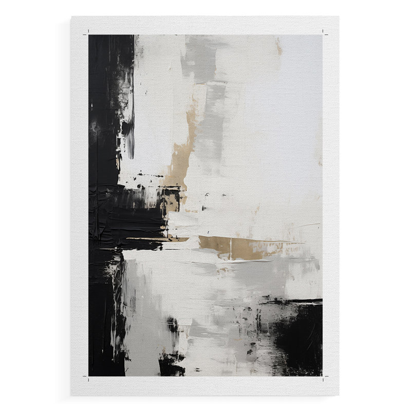 Série ABSTRACT Dxxxi - impression sur toile seulement - non encadrée, H 12 po x l 8 po