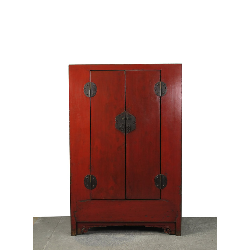 2 - Door Solid Wood Armoire