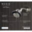 Pomme de douche fixe 2,5 GPM Moxie-929199069
