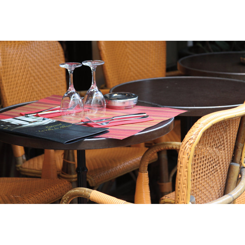Cafe In Paris II by Sue Schlabach - Wrapped Canvas Print, 30cm H x 46cm W x 3.8cm D