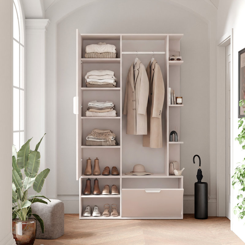 Manufactured Wood Wardrobe