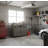 42.5" Weather-Resistant Solid Wood Garage Storage Cabinet for Indoor & Outdoor, Gray Wash-1332202190