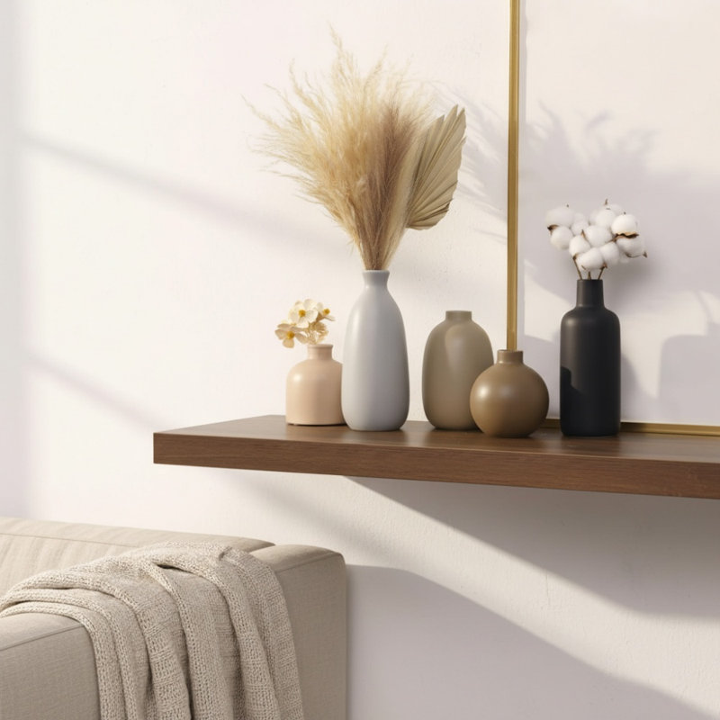 Ensemble de 5 vases en céramique