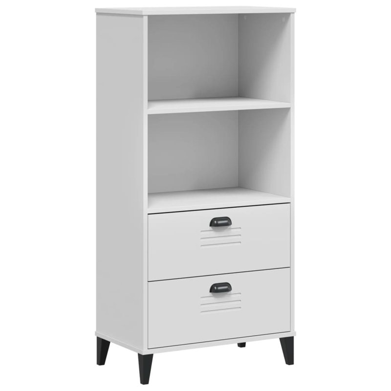 Bookcase Standing Storage Bookshelf Display Rack Office Solid Wood Pine