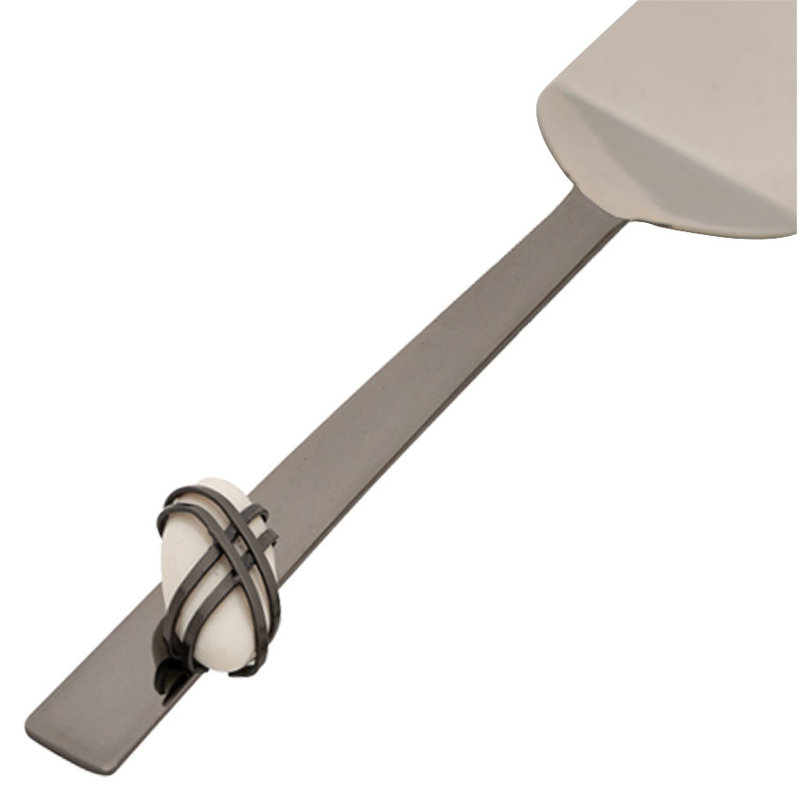 Midnight Pebble Cake Server Set