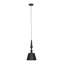 Zack 1 - Light Black Single Pendant