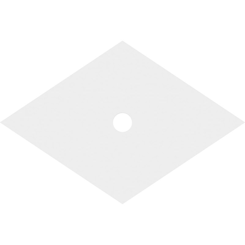 Diamant intérieur 3 po Diamond, H 25,375 po x l 38 po x P 1 po