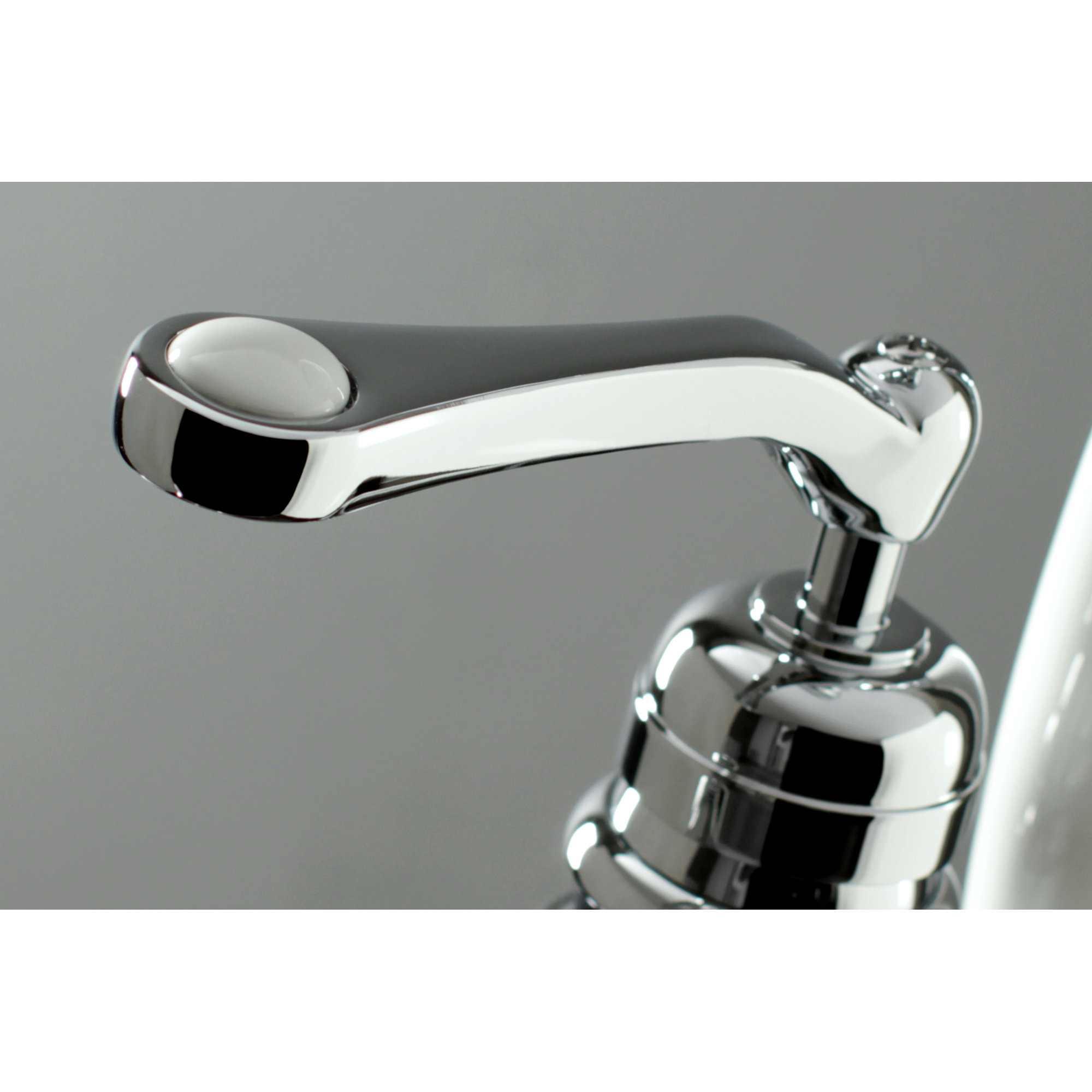 Kingston Brass Royale Single-Handle 1-Hole Freestanding Tub Faucet with Hand Shower, Chrome