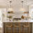 Ashli 1-Light Dimmable Boho Flower Woven Fabric Pendant Light