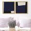 In Blue Set Canvas Abstract Print by Oliver Gal, Black Frame, 12 x 12-1428514304-1428514306