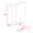 Sines Mirror Medicine Cabinet, With Four Internal Shelves, Double Door, Minimalist Bathroom Storage-1849711846