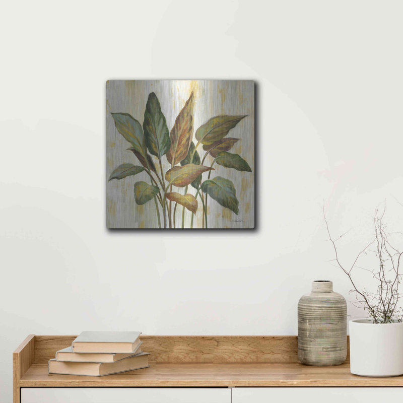 «Fall Greenhouse Leaves» par Silvia Vassileva, H 12 po x l 12 po