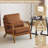 Lemley Solid Wood Upholstered Armchairs -2104865636