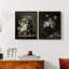 Impression florale rétro - ensemble de 2-1932200387-1932200391
