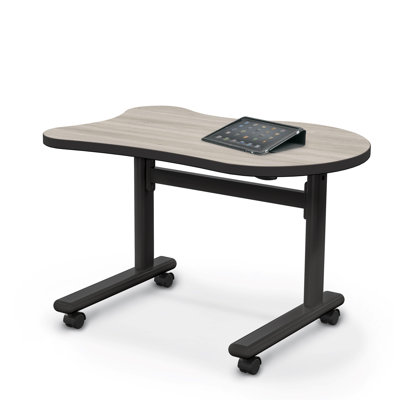 Hierarchy Height Adjustable Sit to Standing Flip Top Student Desk