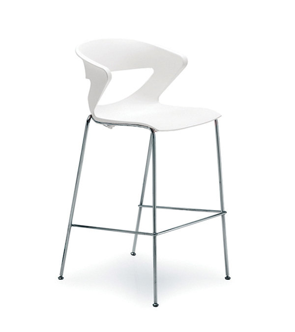 Tabouret de bar 30 po Kreature, Orange