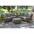 Teague Teak 6 - Person Patio Conversation Set with Cushions