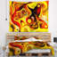 Tapisserie d'émotions de papillon abstrait-28484210