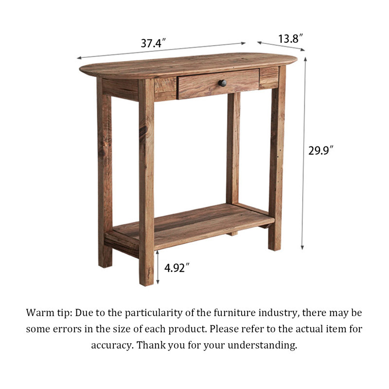 Table console Wabi-Sabi