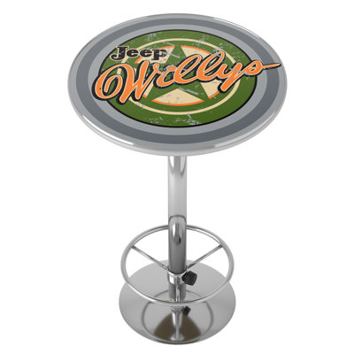 Round Metal Base Dining Table