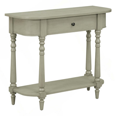 Retro Corner-curved Console Table